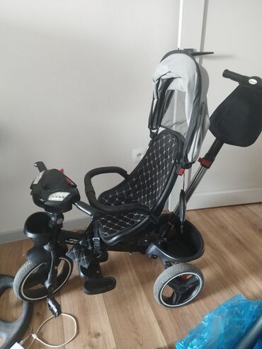 дождевик для велосипеда: Балдар үчүн велосипед, 3 дөңгөлөктүү, 1 - 3 жаш