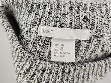 poszarpany sweter: H&M Basic, Sweter damski, rozmiar XS — 4