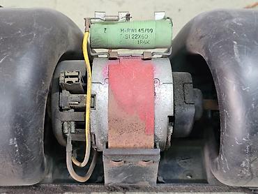 man: Моторчик печки MAN L2000 - 8.150 / 8.163, 24V. Оригинал б/у, из — 7