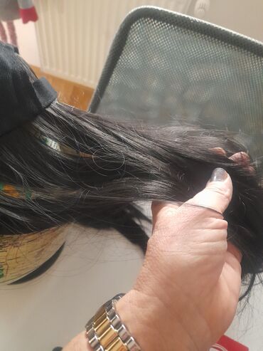 Perike i klipse: Nadogradnja/perika sa kačketom – dužina 55 cm - Model: perika — 4