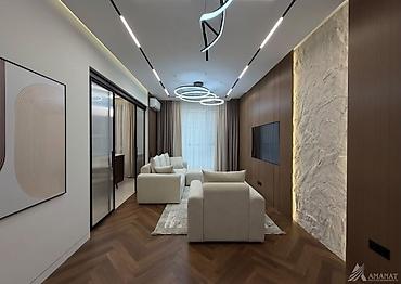 capstroy: 3 комнаты, 122 м², Асанбай мкр Элитка, 9 этаж, Дизайнерский ремонт — 6