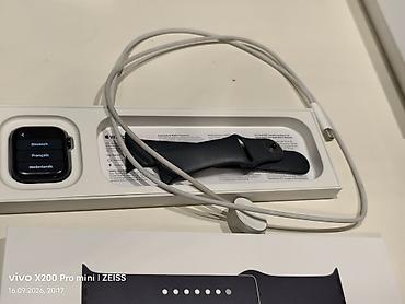pixel watch 2: Apple Watch (9 серия/ 41 мм), корпус темного цвета, ремешок Sport Band — 2