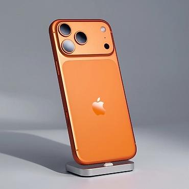 5 se айфон: IPhone 17 Pro Max, Б/у, 256 ГБ, Оранжевый, Зарядное устройство, Чехол, Коробка, 92 % — 1
