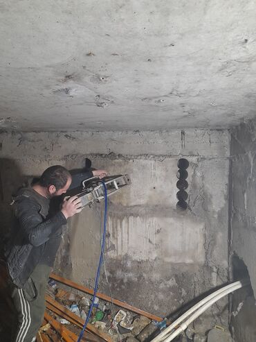 Beton işləri: Beton kesen deşen senarizle şovarezle karotla deliyin açılmasıtros — 3