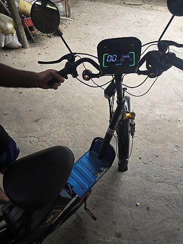 Elektrik velosipedlər: Elektrik velosiped – “Sport Time” tipli şəhər/skuter üslubunda model — 8