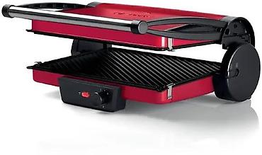 cuqun soba: Bosch TCG4104 Qırmızı Kontakt Qril – 2000W, 3 Rejim, 5 Temperatur — 1
