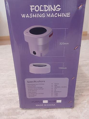 Бытовая техника: ✅️ Mini portativ yığılan paltaryuyan maşın. ✅️ 2 il əvvəl 50 AZN-ə — 10