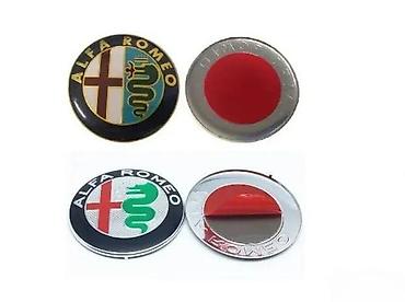 xara auto: Alfa Romeo znak 74mm. Metalni znak za alfu - 3 modela. ✨ Znak je — 6