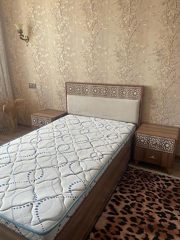 ortopedik dosek: Yataq otağı dəsti - Tərkibi: 3 qapılı geniş şkaf (2 ədəd tam boy — 2