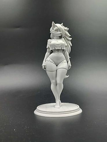Статуэтки: 3D‑печатные аниме‑фигурки для покраски и коллекции/ подарок/ аниме — 11