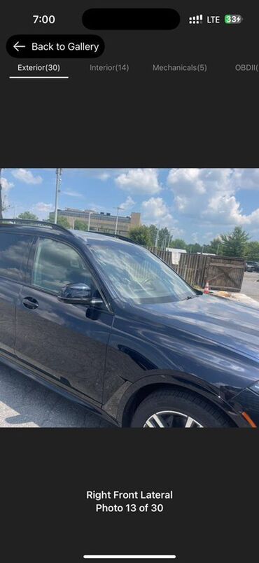 BMW: BMW X7: 2019 г., 3 л, Бензин, Внедорожник — 1