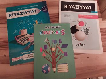 Kitablar, jurnallar, CD, DVD: Riyaziyyatdan lazımlı vəsaitlər səliqəli formada uyğun qiymətə