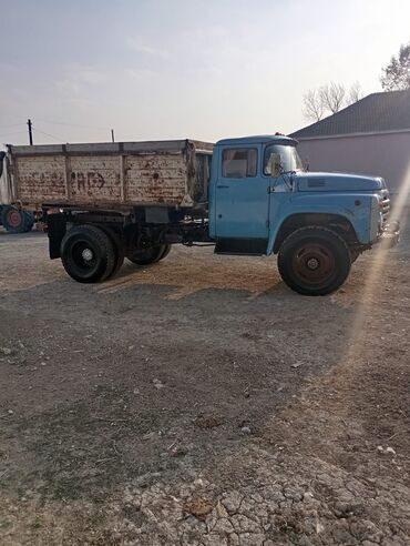 Yük maşınları: ZIL özüboşaldan yük maşını - Gövdə: mavi kabina, metal bortlu dump — 11