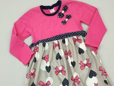 dlugie letnie sukienki w kwiaty: Dress, 4-5 years, 104-110 cm, condition - Good