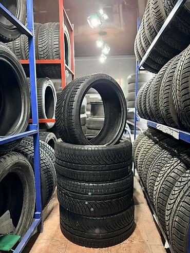 Шины 235 / 35 / R 19, Зима, Б/у, Комплект, Легковые, Франция, Michelin