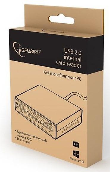 Interni citac kartica FDI2-ALLIN1-02-B Gembird, crni NOVO U