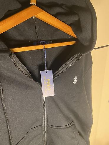 батник polo: Мужская толстовка, M, L, XL, Polo Ralph Lauren, Новый, цвет - Серый, Самовывоз, Платная доставка — 3