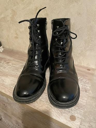 qadin bot: Nine West, Ölçü: 38, rəng - Qara, İşlənmiş — 1