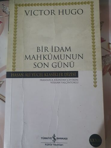 Bədii ədəbiyyat: Victor Hügo - Bir idam mahkumunun son günü