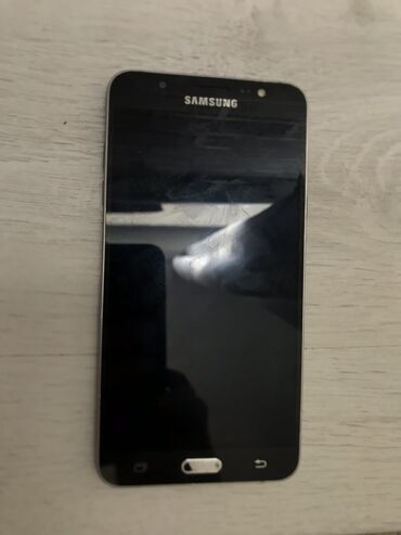 самсунг а25: Samsung Galaxy J7 2016, Колдонулган, 16 GB, түсү - Кара, 2 SIM