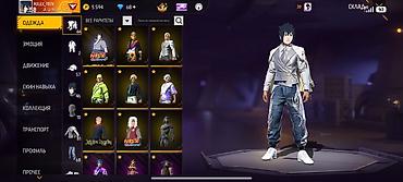 Другие комплектующие: Аккаунт Free Fire (сервер: AURA) Основное: - Ник: ROLEX_707X - — 3