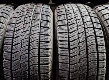 Диски: Шины 205 / 55 / R 16, Зима, Б/у, Комплект, Легковые, Япония, Bridgestone