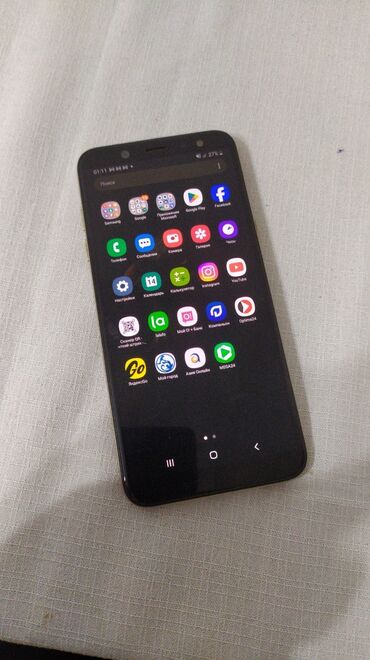 купить телефон самсунг а51: Samsung Galaxy A6, Колдонулган, 32 ГБ, түсү - Алтын, 2 SIM