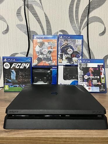 playstion 4: Salam aleykum ps4 slim yaddaş 500gb Account daxılndə 14 15 oyun — 1