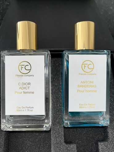 самые лучшие духи: 2 флакона по 60 мл (1.7 fl.oz) каждый. - C. DIOR ADICT Pour femme —