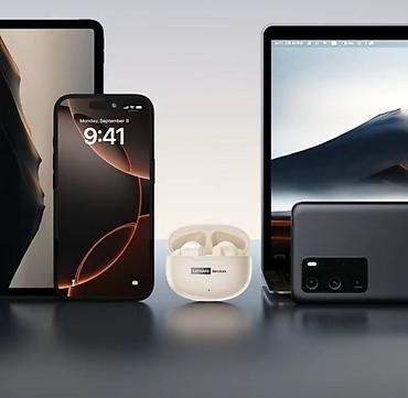 Наушники: Беспроводные наушники Lenovo Services LE202 - Флагманская модель с — 3