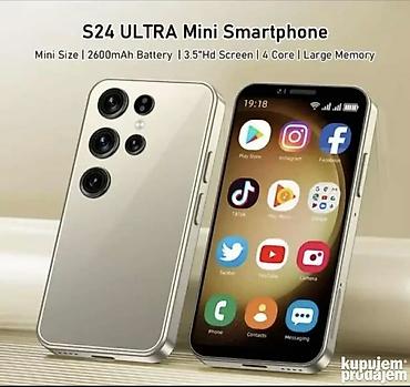Ostali mobilni telefoni: S24 ULTRA Mini Smartphone gs - Kompaktan mini telefon sa 3.5" HD — 2