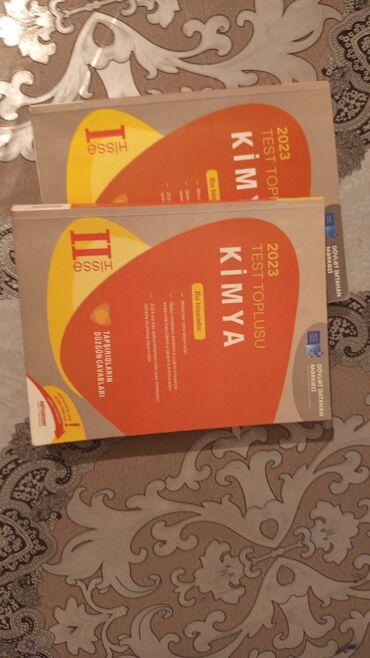 Fizika, riyaziyyat, ingilis dili, kimya,cebr,hendese test toplulari