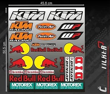 motor: Nalepnice KTM Red Bull Komplet stikeri sponzori - 2440 📌 Opis — 1
