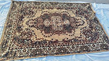 Ковры и паласы: Ковер Б/у, Советский, 150 * 200, Синтетика, Сделано в Кыргызстане, Безналичная/наличная оплата — 2
