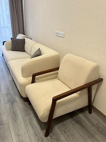 Divan və kreslo dəstləri: İşlənmiş, Divan, Divan, Bazasız, Açılmayan — 2