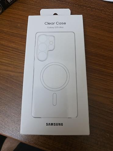 galaxy s25: 📱 Samsung Galaxy S25 Ultra | Orijinal Şəffaf Kabura (Clear Case) | Az — 1