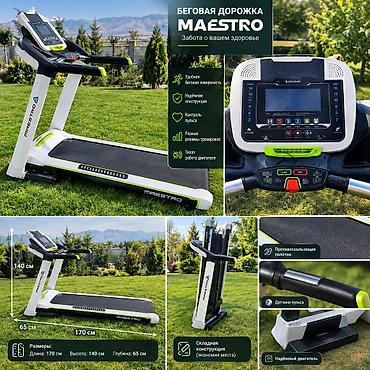 Беговая дорожка MAESTRO Основные особенности: - Удобное