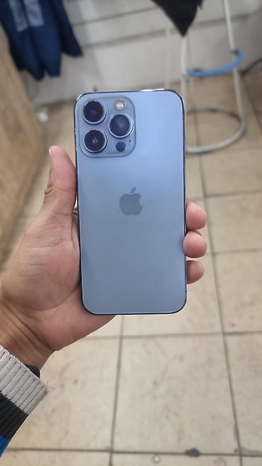 IPhone 13 Pro, Б/у, 512 ГБ, Sierra Blue, 100 % at lalafo.kg IPhone 13 Pro, Б/у, 512 ГБ, Sierra Blue, 100 %