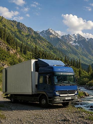 кузов холодильник: Рефрижераторный грузовик Mercedes-Benz Atego - Тип: изотермический — 1