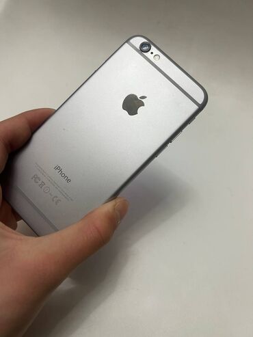 Apple iPhone: IPhone 6, Б/у, 16 ГБ, Desert Titanium, Чехол, 83 %