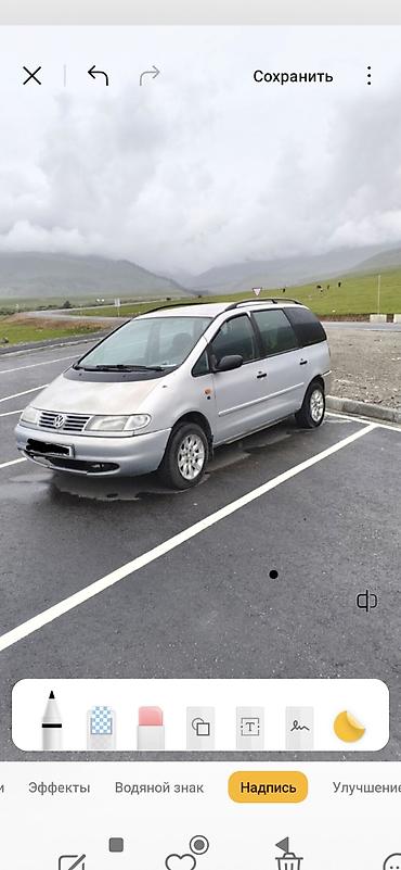 sprinter 4 4: Volkswagen Sharan: 1998 г., Минивэн — 3