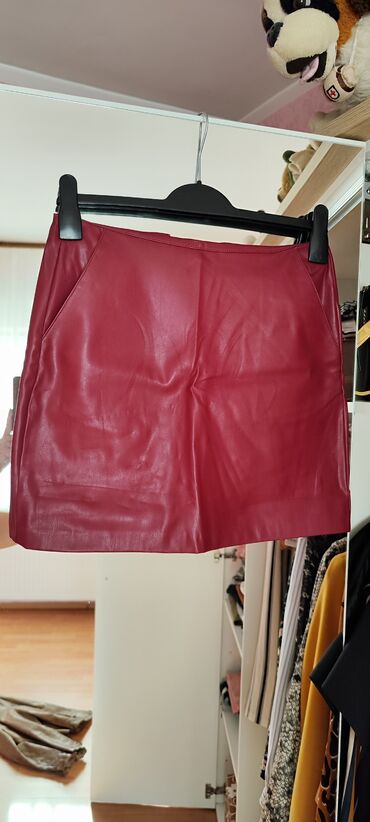 tiffany suknje: Mini, color - Burgundy
