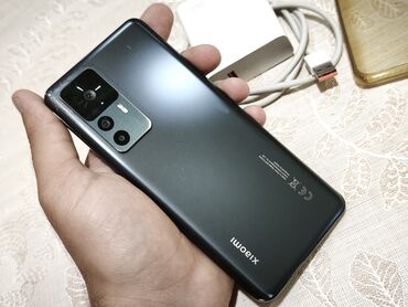 Audio: Xiaomi 12T, 128 GB, rəng - Qara, 
 Sensor, Barmaq izi, İki sim kartlı