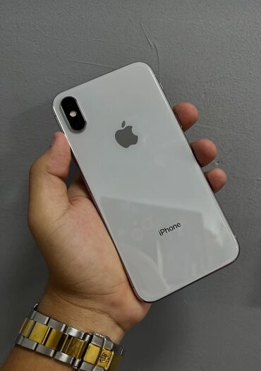 ЛуАЗ: IPhone X, 64 ГБ, Белый, Беспроводная зарядка, Face ID, С документами