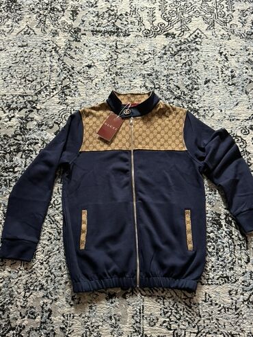 зип худи оверсайз мужские: Толстовка/спортивная куртка Gucci на молнии. Новая ни разу не носили