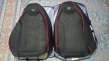 бу чехол на авто: Чехлы Кожаные, цвет - Черный, Universal Seat cover, Новый, Платная доставка, Самовывоз, Бесплатная доставка