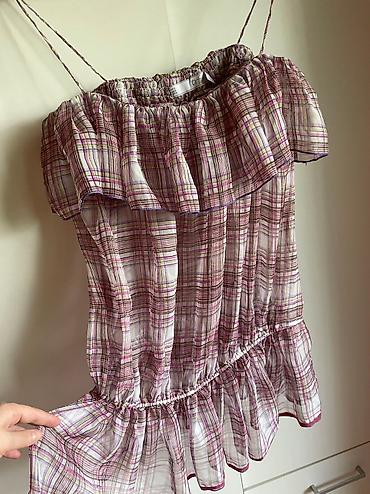 Haljine: Zara, leprsava bluza na bretelice, prelepa, vel. M — 3