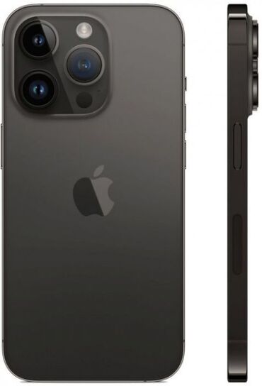 чехлы буу: IPhone 14 Pro Max, Колдонулган, 128 ГБ, Black Titanium, Заряддоочу түзүлүш, Куту, Каптама, 89 %