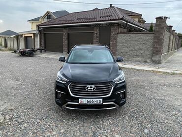 машина гетиз: Hyundai Santa Fe: 2017 г., 2.2 л, Автомат, Дизель, Внедорожник