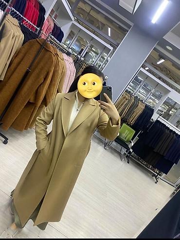 Пальто: Пальто, Классика, Зима, Длинная модель, С поясом, Стандарт — 6